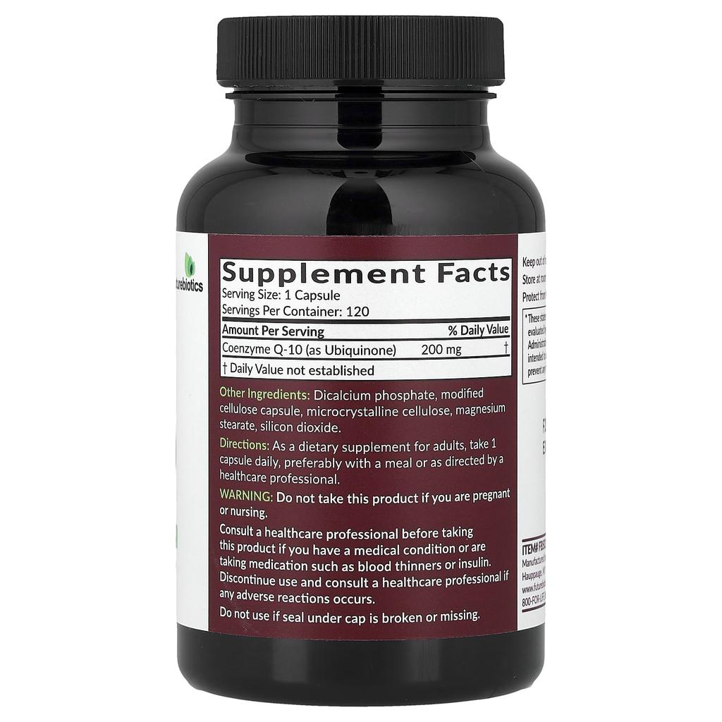 Futurebiotics, CoQ10, 200mg, 120 Veggie Capsules