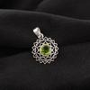 Wonderful Peridot Gemstone Pendant, 925 Solid Sterling Silver Jewelry, Handmade Beautiful Pendant For Wedding Gift