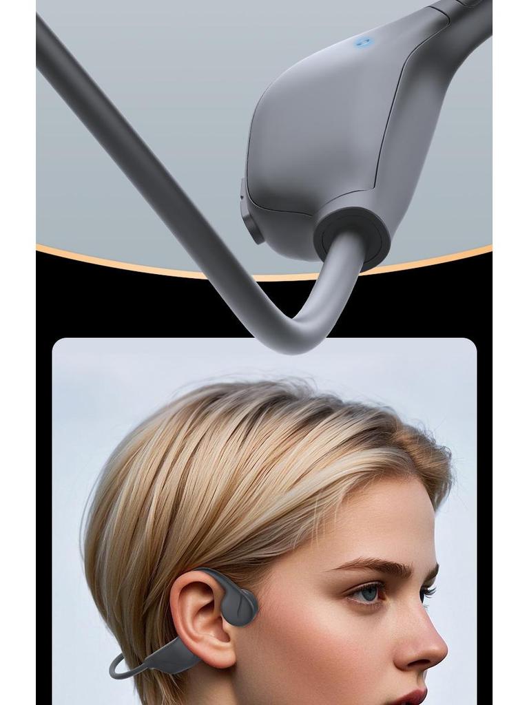 X3 Bone Conduction Bluetooth Headphones: Long Battery Life, Comfortable for Long Wear, Ideal for Running and Sports.