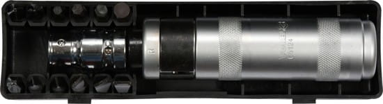 Vorel Impact Screwdriver Chrome+14 Tips