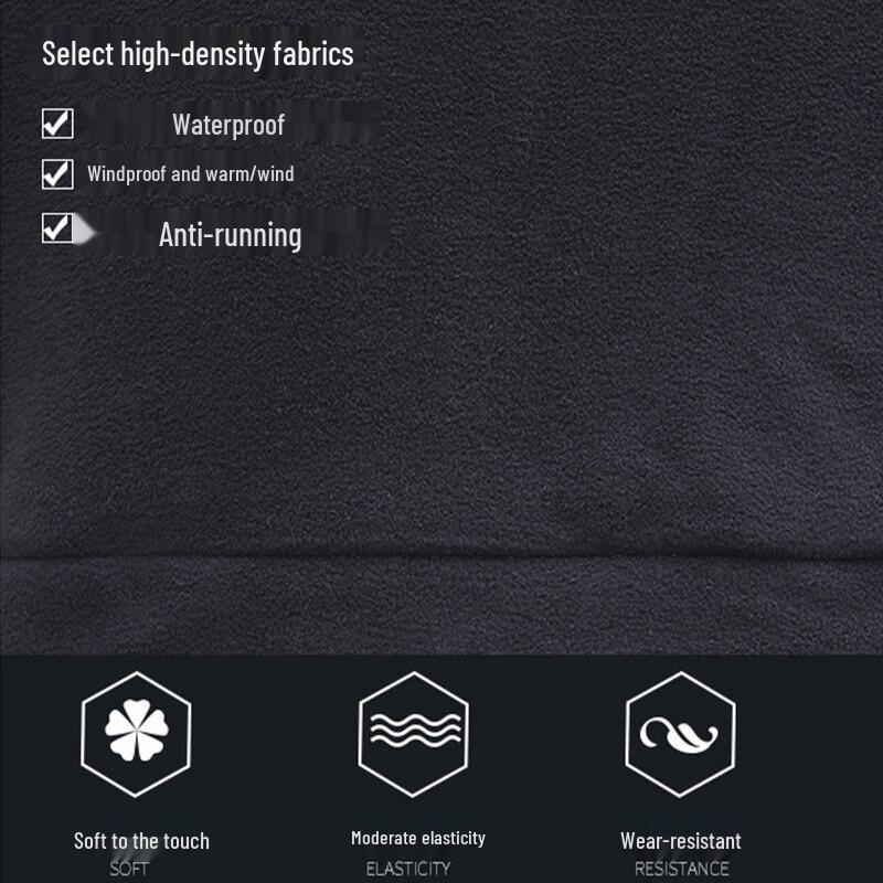 JEANSWEST Veste Polaire Épaisse Automne Hiver pour Homme