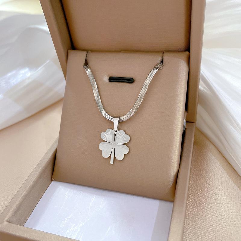 Real Gold Cold Necklace In The E-Commerce Good Goods Furnace, Women'S Collarbone Chain With Jewelry