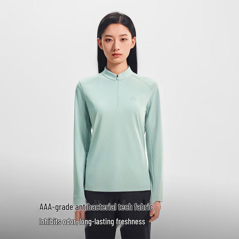 Pelliot Women's Outdoor Moisture-Wicking Hiking Long-Sleeve T-Shirt