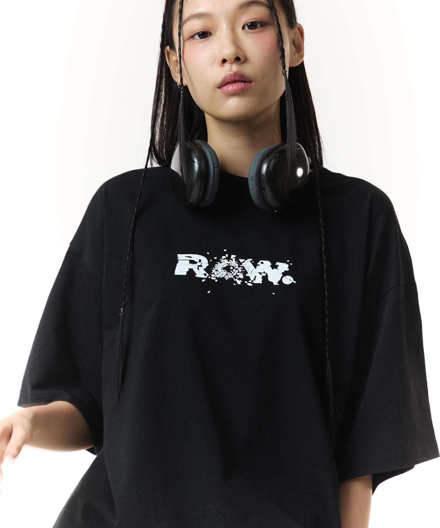 Row Lab Raw Gun Logo Short Sleeve T-Shirt (Black) M