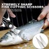 Kitchen Scissors Set With Stainless Steel Blades For Seafood And Meat Preparation