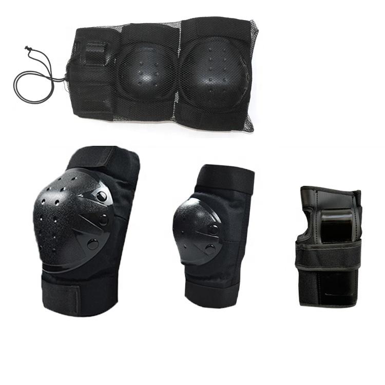 6 Pcs/set Elbow Knee Pads Helmet Wrist Guard Skateboard Multi Sports Protective Gear for Adult and Kids with Elbow & Knee Pads S синий