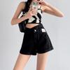 High Waist Jeans Shorts Women Summer Loose Denim Shorts Fashion Straight Five-point Pant Y2K Clothes Bottoms
