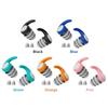 Silicone Ear Protection Earplugs Sound Insulation 3 Layer Anti-Noise Earplugs Washable Swimming Ear Plug 3 Size for Adults Kids