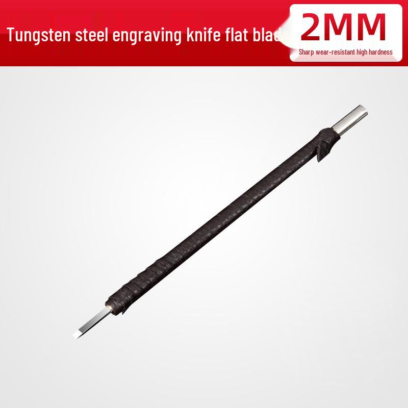 Handmade Wood & Stone Carving Tool Set for Beginners - Tungsten Steel Engraving Knives