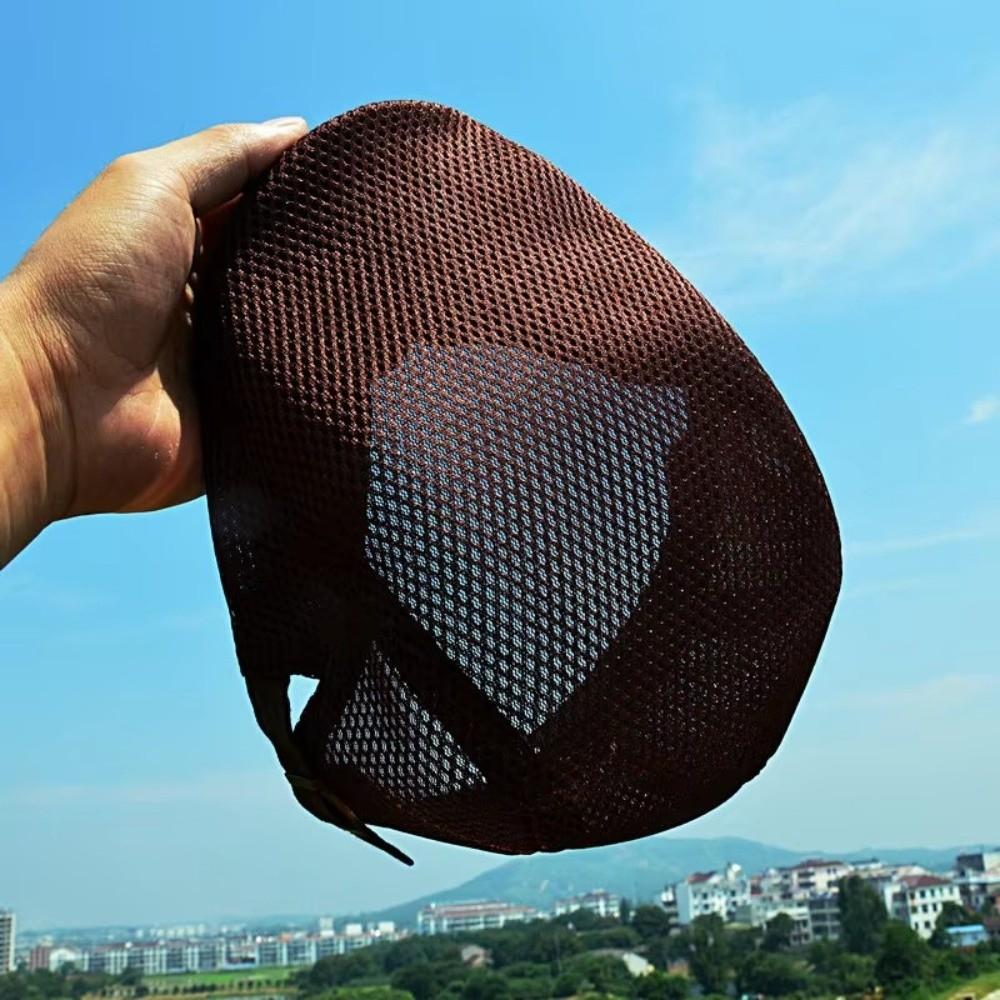 Hollow Mesh Beret Cap Washable Peaked Cap Fashion Casual Breathable Sun Hat Spring Summer