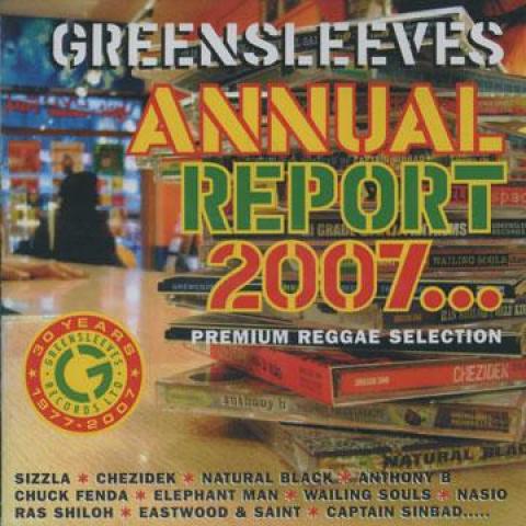 

CD VARIOUS - Annual Report 2007 GREZCD024 Greensleeves 2007 UK Reggae, Ska & Dub