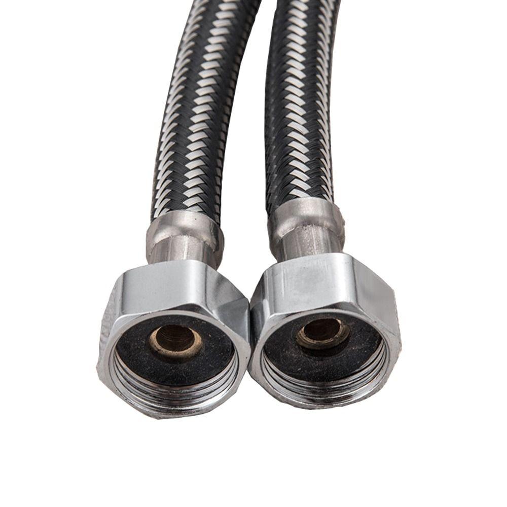 30-200cm Explosion-Proof Hose 1/2 Inch Faucet Water Pipe  Kitchen Bathroom Washing Machine