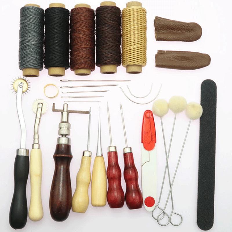 Leather Tools Handmade Leather Goods Making Tools Leather DIY Tool Set Handmade Leather Goods Bag Tools