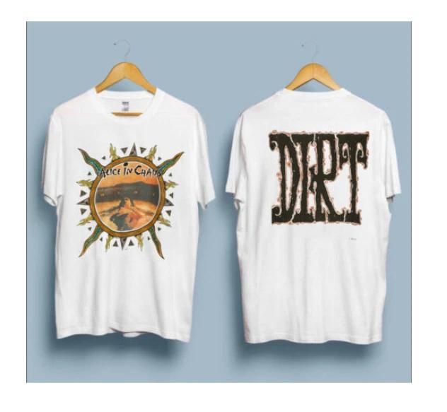Alice in Chains 2 Side Dirt Vintage Band T-Shirt. S