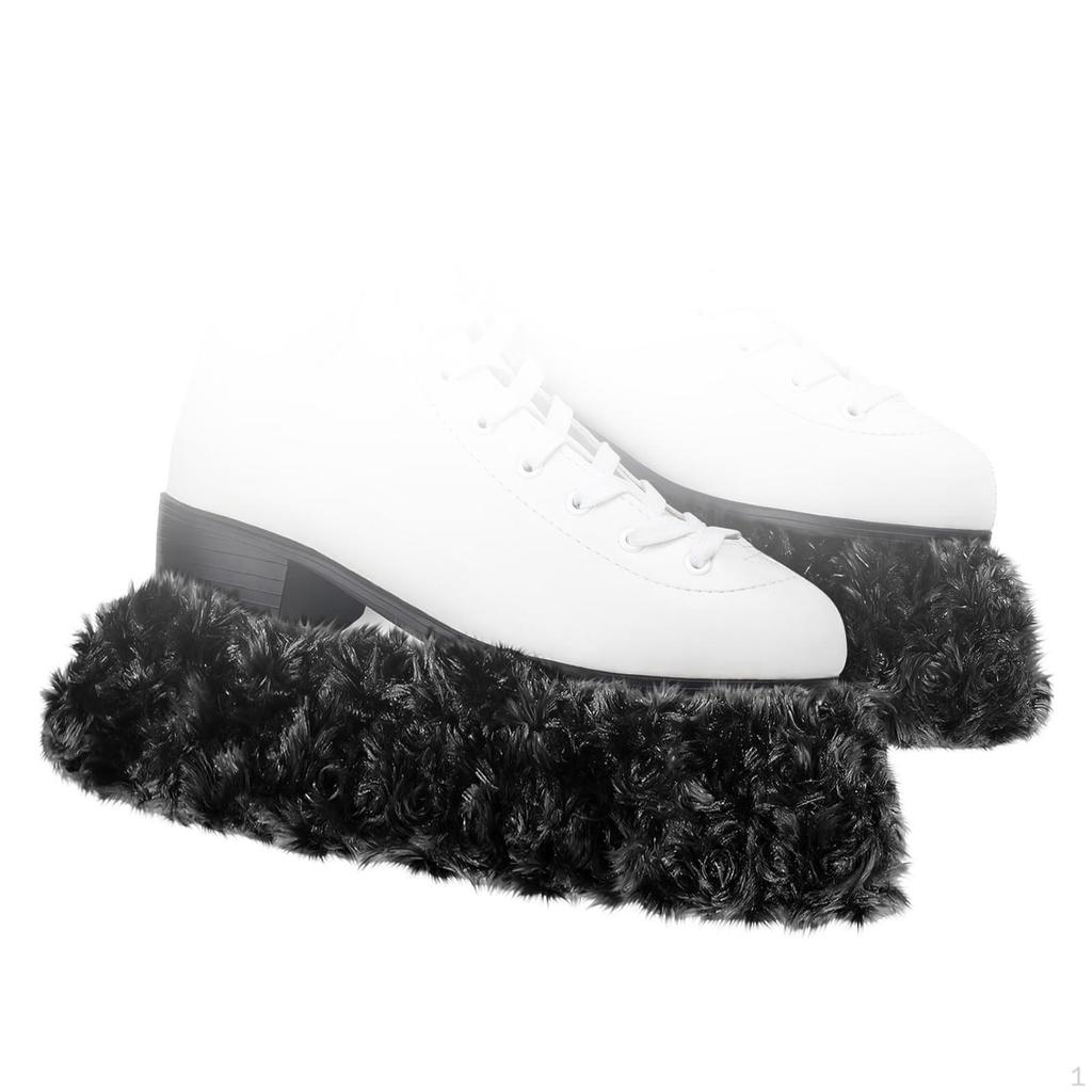 2 Pieces Ice Skate Covers Guards Portable Sleeves Comfortable Versatile Skating for