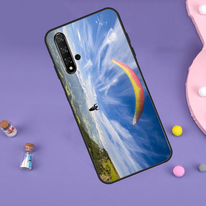 Paragliding Sport For Huawei Nova 7i 8i 11i 12i 12s 9 10 SE Y60 Y61 Y70 Y72 Y73 Y90 Y91 P20 P40 P30 Lite Case
