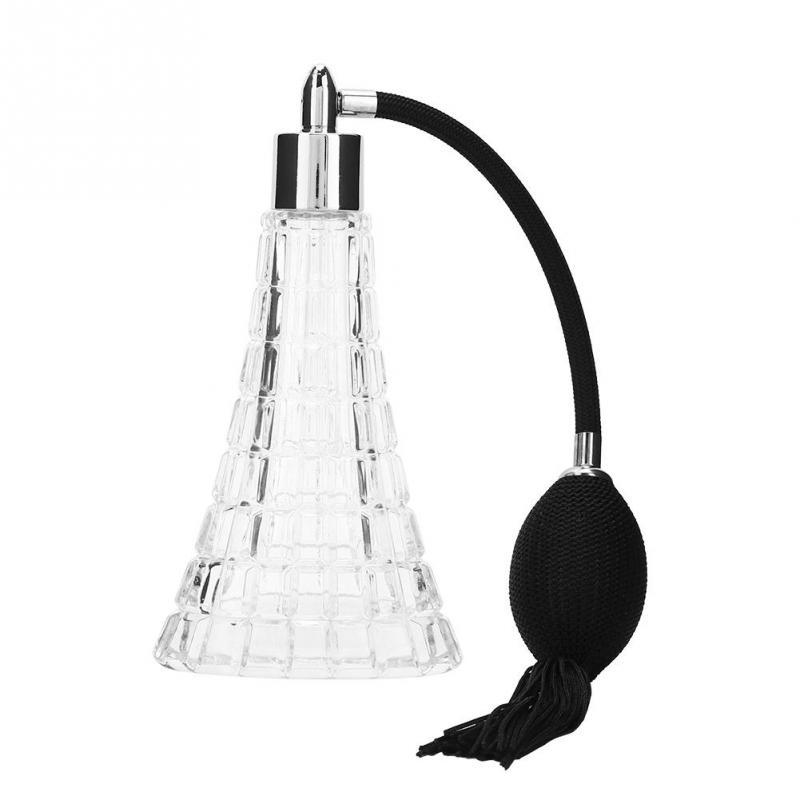 Botella de perfume vintage de vidrio recargable vacía con pulverizador de  bulbo negro antiguo con borla 75ml comprar a buen precio — entrega  gratuita, reseñas reales con fotos — Joom