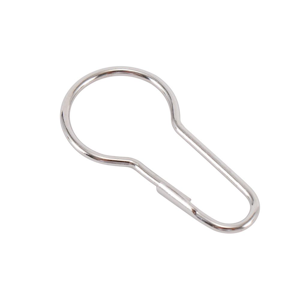 50 KS Hruškovitý Koupelnový Věšák Háček na Sprchový Závěs Háček na Závěs Spona