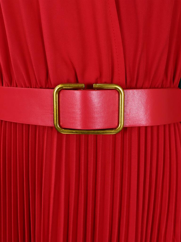 Spring New Collection Women's Dresses - Solid Color Plus Size