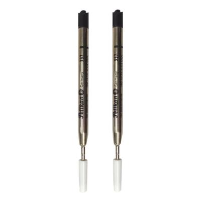 Pelikan Σετ Στυλό Διαρκείας Επίσημης Εισαγωγής, Βάσης Λαδιού, Ανταλλακτικό, B, Παχύ, 337, Μαύρο, 2,