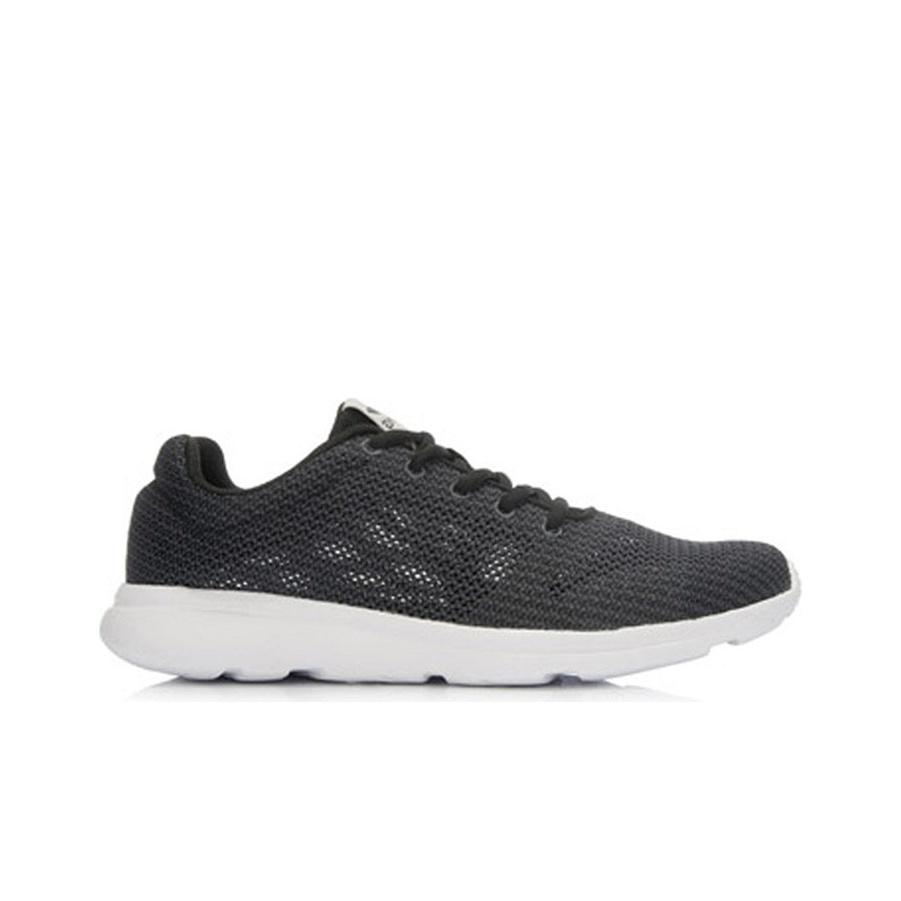 Li-Ning Bequeme Klassische Lässige Stoßdämpfende Rutschfeste Atmungsaktive Low-Top Laufschuhe Herren Sneaker Schwarz ARJL001-7