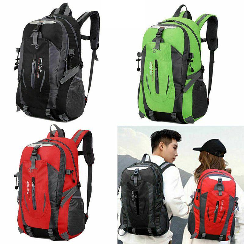 40l Travel Large Rucksack Outdoor Waterproof Hiking Camping Bag Luggage Backpack