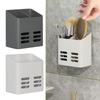 Toothbrush Comb Organizer Shower Drain Shelf Cosmetics Storage Rack Bathroom Kitchen