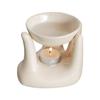 Keramický ruční typ aroma difuzéru olejové lampy s růžovým olejem 10ml