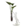 A-ITEM X Neko Design Cat Flower Vase Stand (White)