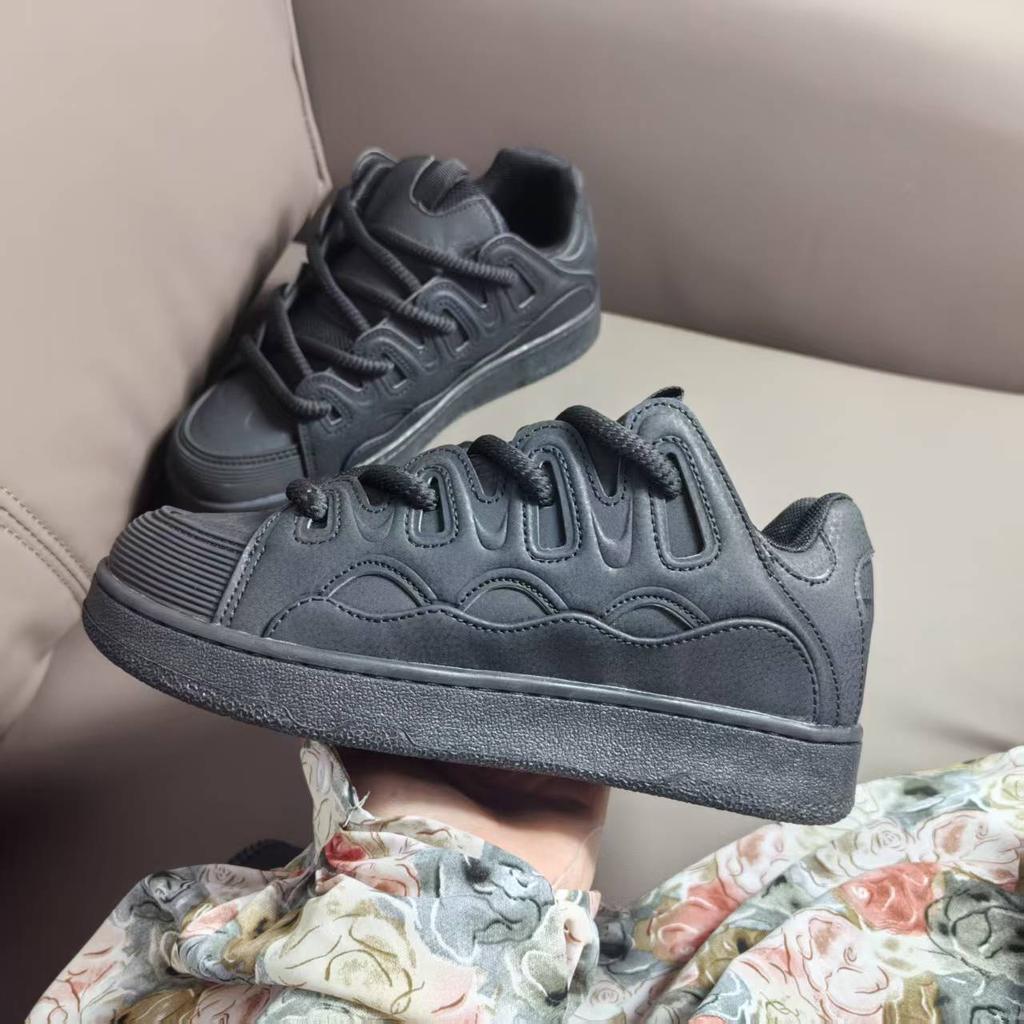 Guochao ins στυλ Χονγκ Κονγκ νέα μοντέρνα casual μικρά λευκά παπούτσια ανδρικά και γυναικεία πανεπιστημιακά ευέλικτα ζευγαρωτά ελαφριά αθλητικά παπούτσια skateboard