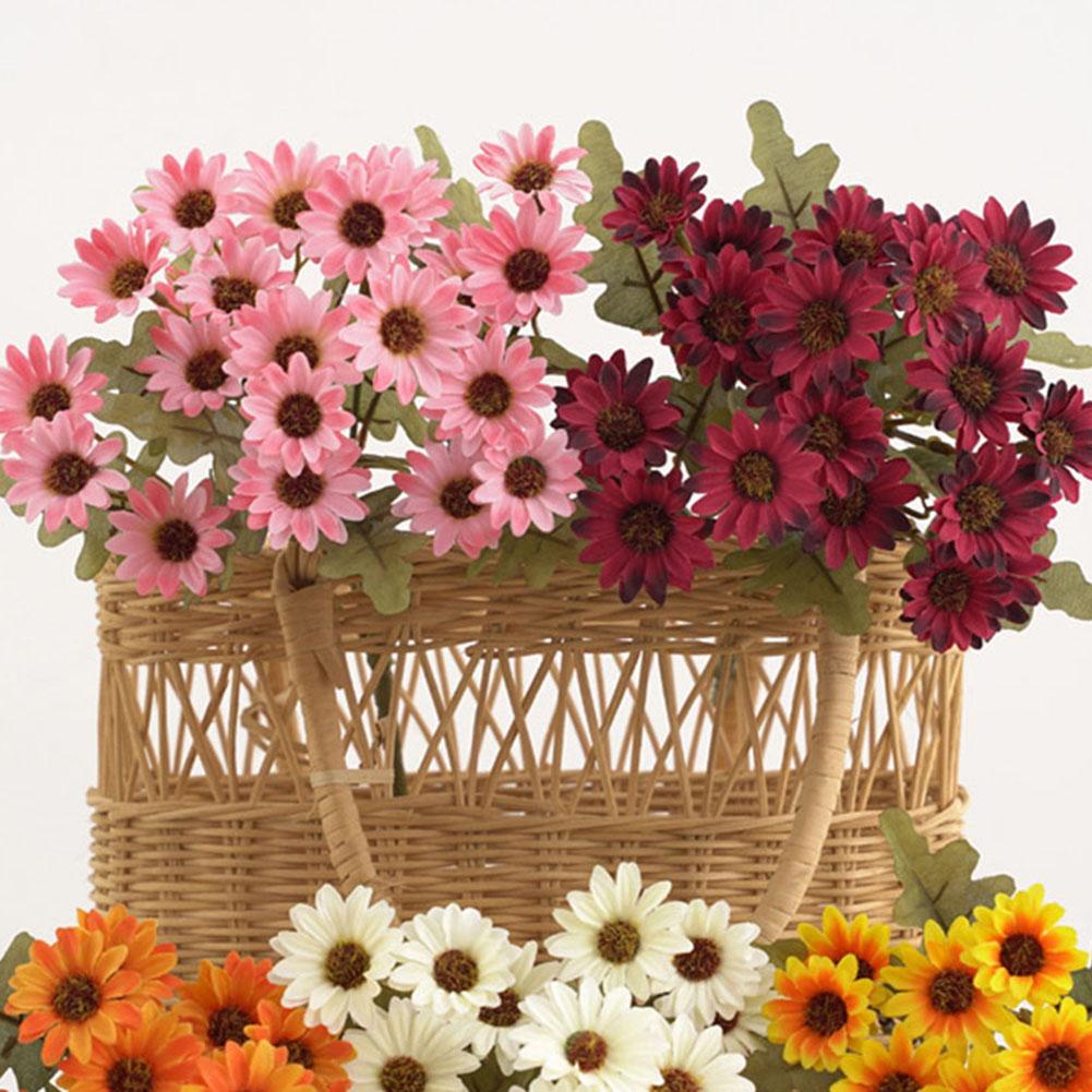 

Craft Decoration Artificial Flowers Fake Plants Home Decor червоний