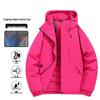 Unisex Graphene Windproof Jacket: Thick, Warm, Solid Color for Outdoor Sports & Mountaineering