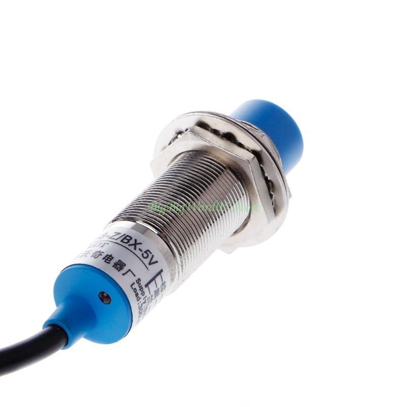 24TE M18 8mm for DC 5V NPN NO LJ18A3-8-Z/BX-5V Inductive Proximity Sensor Switch