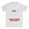 Stranger Alphabet Lights Cotton T Shirt For Men Summer  Vintage T Shirts O Neck Hippie Tees Big Size Cheap Tops