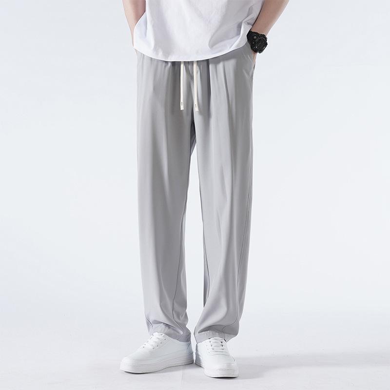 Men's Summer Quick-Dry Loose Straight-Leg Wide Casual Pants