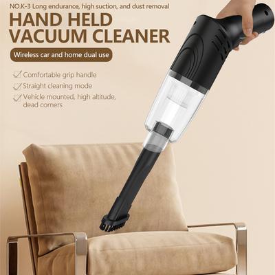 Cordless Multipurpose Vacuum Cleaner USB Rechargeable Handheld Powerful Suction Vacuum Rotating Handle for Home Car Pet Hair