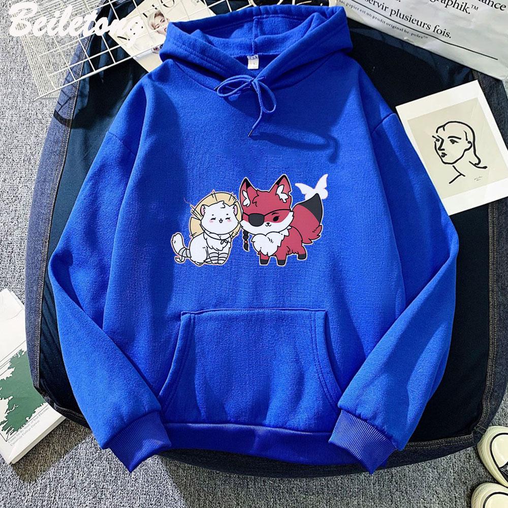 TGCF Hualian Hoodie Tian Guan Ci Fu Hoddies Aesthetic Clothes Harajuku Hoodies Fashion Women Cartoon Sweatshirts