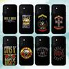 Band G-Guns N Roses Phone Case For Samsung A73,72,71,A52,51,40,41,A22,A32,31,A13, Soft Black Shell