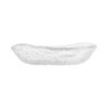 Aoyama Glass Square Plate, 11cm, Asatsuyu (morning dew) design, Made in Japan, AMG-MAY-10