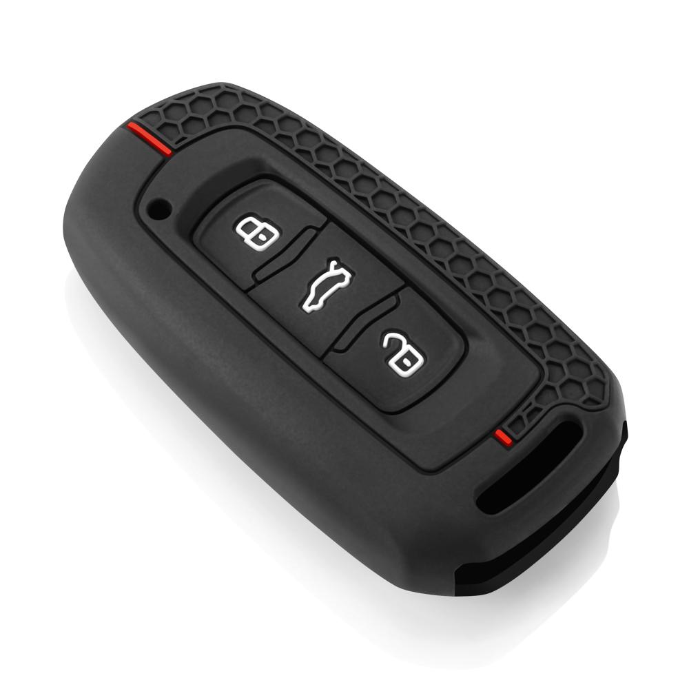 Silicone Car Key Case Cover With Keychain Holder For Geely Emgrand 7 Gx3 Atlas Gs Nl3 Gili Emgrand 7 Ex7 Gt Gc9 Protector