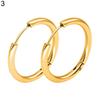 1 Paar Edelstahl Mode Punk Unisex Ohr Hoop Kreis Ohrringe Schmuck Geschenk