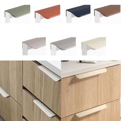 Hidden Door Knobs Aluminum Alloy Drawer Pulls Handle Fashion Invisible Door Handle  Cupboard
