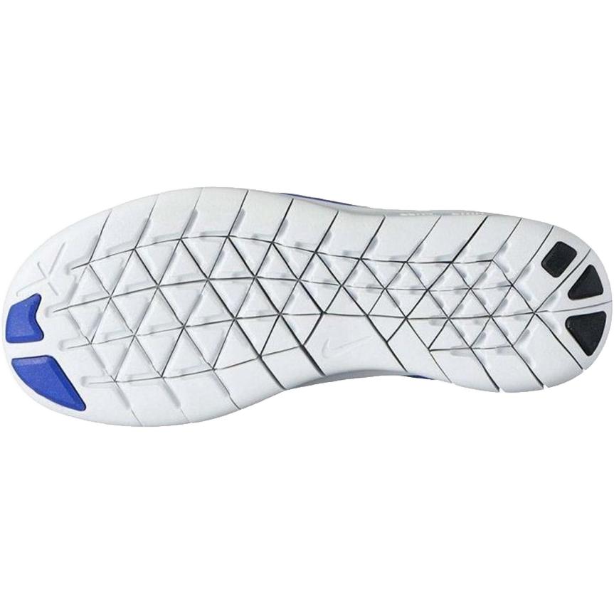 Nike Free RN Fabric Comfortable Stylish Non-Slip Durable Low-Top Running Shoes Kids sneaker Blue White Green 833989-404