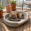 Atmungsaktives Hunde Kühlbett Rutschfeste Katzen Schlafmatte Haustierkorb Haustier Kühlmatte Hunde Katzen