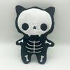 Halloween Plushies Mini Lavender Sleepy Bat Plush Toys Cute Cartoon Skeleton Cat Pillow Soft Ghost Models Halloween Kids Gifts