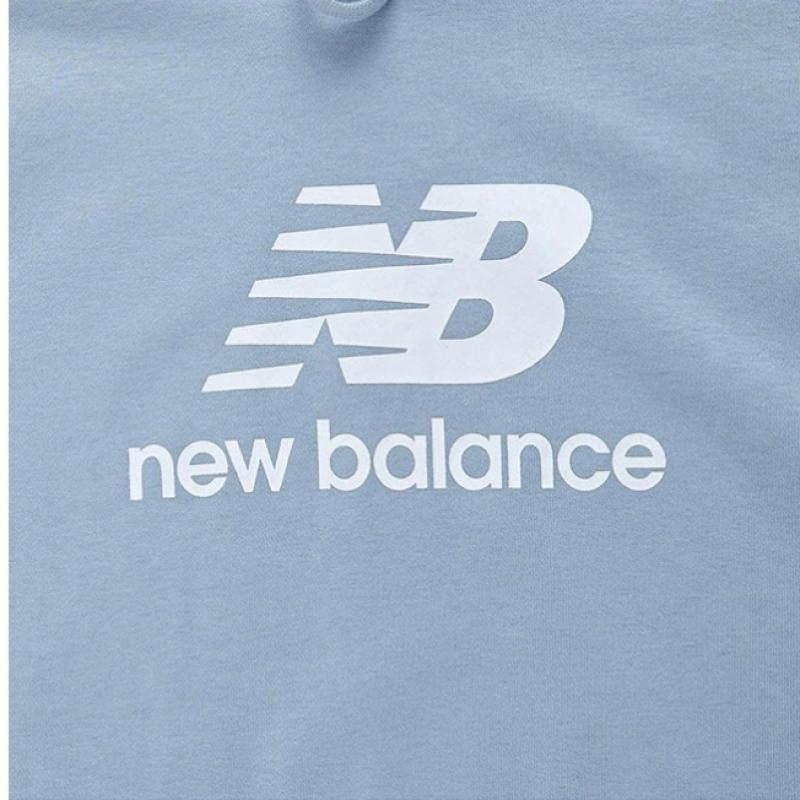 New Balance Men S eSSential Stacked Logo Hoodie nbn0d2S021 51