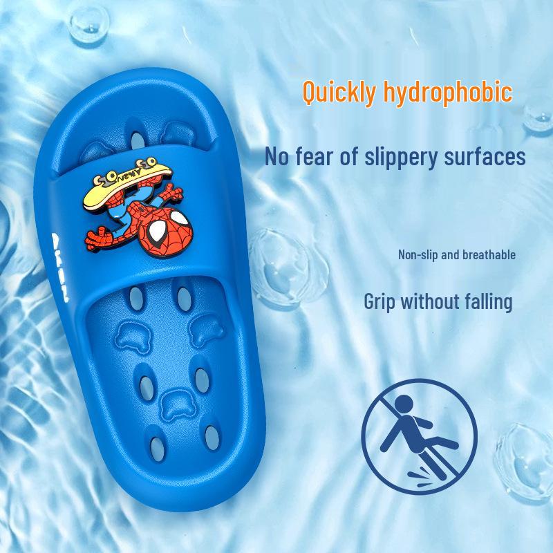 Kids' Summer Non-Slip EVA Bathing Sandals 2025: Two-Way Design for Boys and Girls