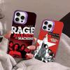 R-Rage A-Against T-The M-Machine Band Phone Cover For IPhone 16 15 14 13 12 11 17 Pro Max Plus Color Silver Shell