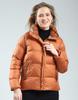 Doudoune pour femme coupe régulière unie manches longues