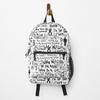 Billie Eilish-Inspired 15-Inch Backpack | Lightweight Durable Polyester School & Travel Bag with Laptop Compartment, Unique Famgem Design